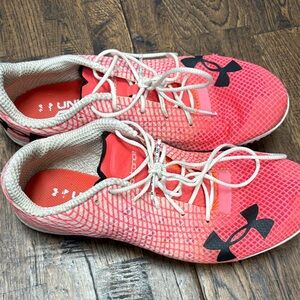 Under Armour Women's Pink Athletic Track Shoes